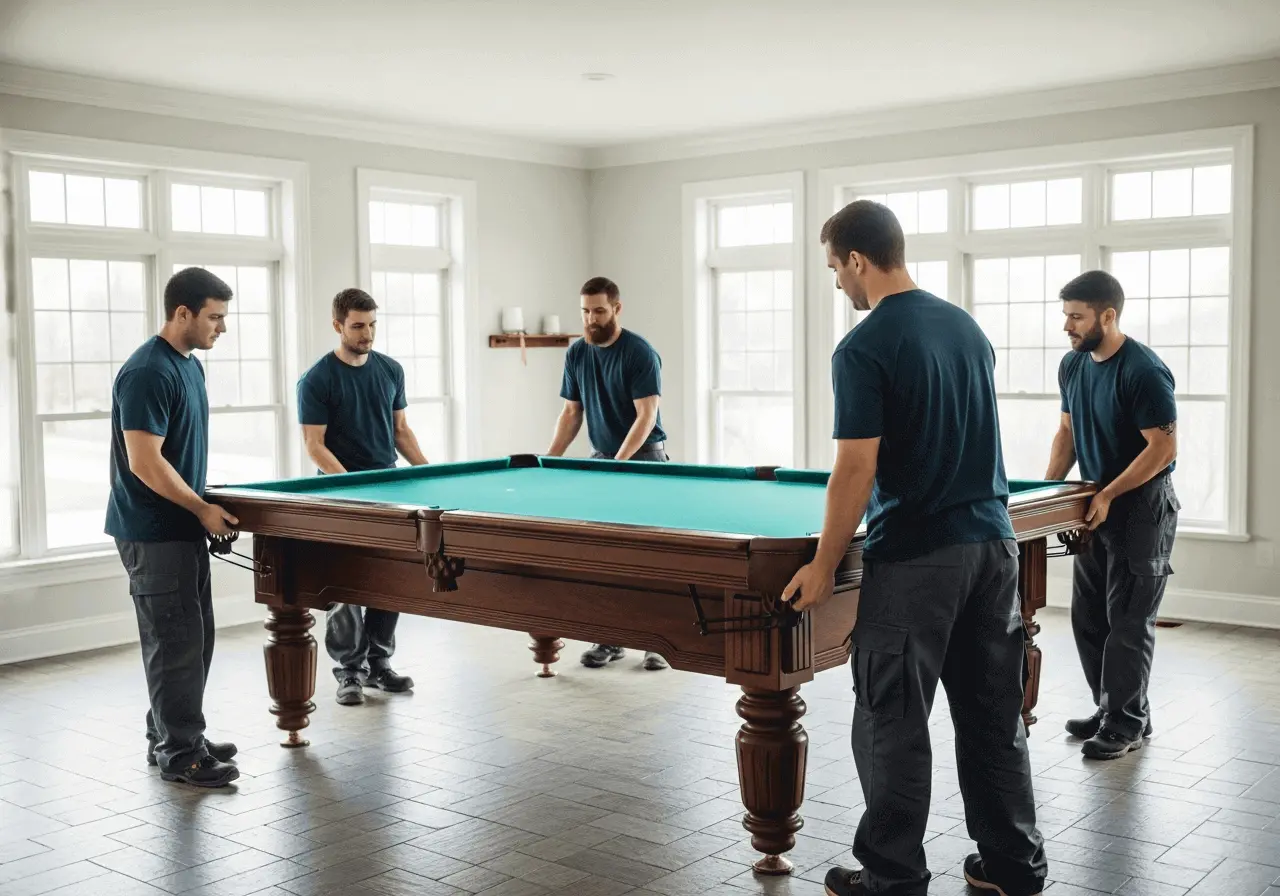 pool table moving services